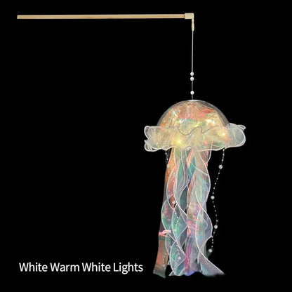Jellyfish Lamp Portable Lantern Kids Bedroom