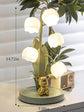 Green Flower Lamp, 3-Color Mode Table Lamp
