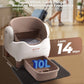 Self Cleaning Litter Box, Automatic Cat Litter Box with APP Control, Odor-Free