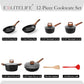 12-Piece Granite Coating Nonstick Cookware Set