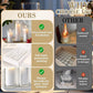 36 PCS Ivory White Pillar Candles with Glass Candle Holders