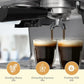 Semi Automatic Espresso Maker with Grinder for Latte Cappuccino