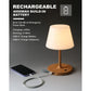 indoor /Outdoor  Table Lamp Waterproof  Cordless Table Lamp Rechargeable, Touch Dimmable