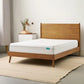 Natural Acacia Wood Mid Century Bed Frame King