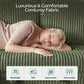 Green Corduroy Sectional Sleeper Sofa with Storage Chaise and USB Ports
