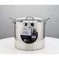 12 Quart Stainless Steel Stock Pot Heavy Duty