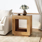 Side Table,  Nightstand Natural