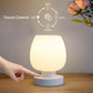 Modern Touch Bedside Table Lamp Set of 2 - Dimmable LED Table Lamp