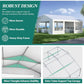 Sturdy 20x20 Outdoor Party Tent with Sandbags for Weddings, Events, and Garden Parties