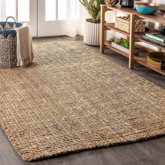 Hand Woven Chunky Jute Natural Indoor Outdoor