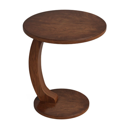 Round Side Table, Mid-Century