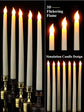 48 Pcs Flameless LED Taper Candles Battery Operated