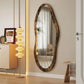 47x20 Vintage Irregular Wall Mirror Full Length