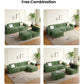 L-Shape Sectional Sofa with Ottoman,