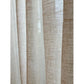 100 Inch Extra Wide Pinch Pleated Curtains, Light Filtering Natural Linen Semi Sheer Curtains 96 Inches Long