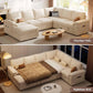 108 Inch Modular Sectional Sofa with Pull Out Bed,