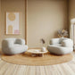 Hand Woven Jute Braided Round Rug, 6 Feet Natural Reversible