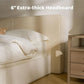 Cloud King/Queen/Full Platform Bed Frame with Pillow Headboard