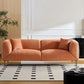 82.7" Modern Couch Upholstered Boucle Sofa with Metal Legs