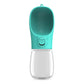 Portable Leakproof Dog Water Bottle, Outdoor Travel Bowl for Dogs Cats