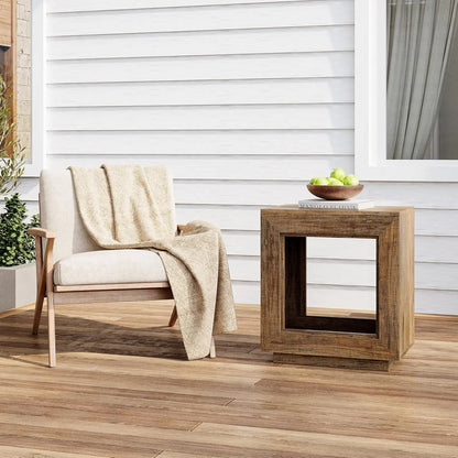 Side Table,  Nightstand Natural