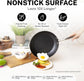 20-Piece Non-Stick Cookware Set with Pans, Bakeware & Utensils, Oven/Dishwasher Safe