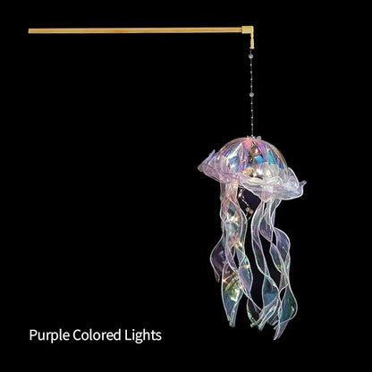 Jellyfish Lamp Portable Lantern Kids Bedroom