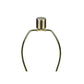 Contemporary 20" Table Lamp in Beige Concrete with Beige Shade