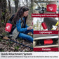 Professional Trauma First Aid Kit with Labelled Compartments for Car, Hiking, Camping, Travel